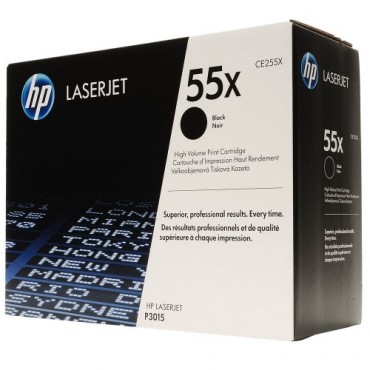 TONER ORIGINAL HP 55X - CE225X PRETO 