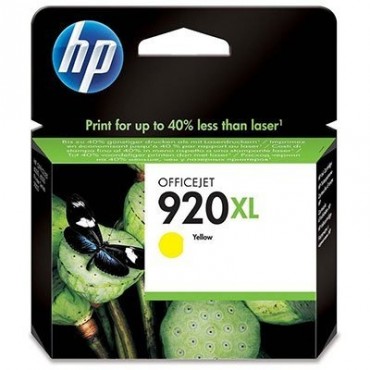 CARTUCHO ORIGINAL HP 920XL - CD974AL AMARELO - 7,5ML