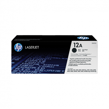 TONER ORIGINAL HP Q2612A - PRETO