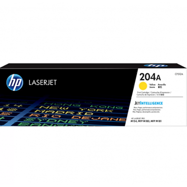 TONER ORIGINAL HP 204A - CF512 AMARELO