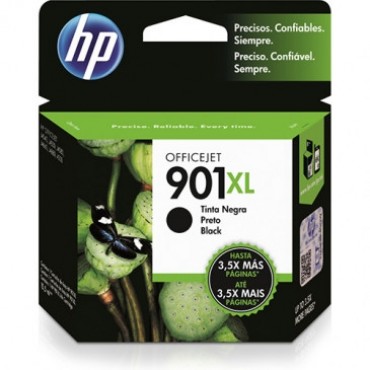 CARTUCHO ORIGINAL HP 901XL  - CC654AL PRETO - 15,5ML