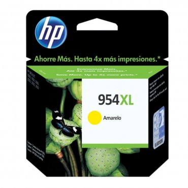 CARTUCHO ORIGINAL HP 954XL LOS68AB - AMARELO -20ML